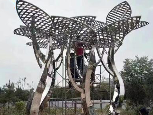 兰州不锈钢造型雕塑